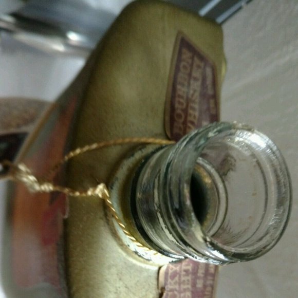 Vintage Beams's Choice Decanter Bottle Green/Gold 1971 - Picture 3 of 13